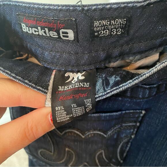 MEK Hong Kong Easy Cigarette Jeans Size 29 - Picture 5 of 5